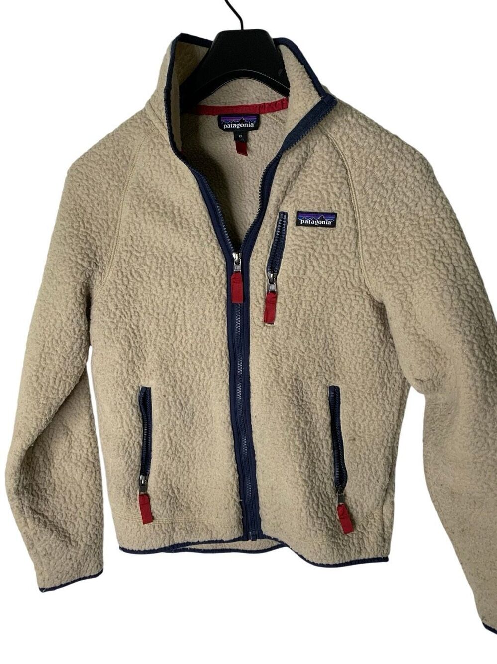 Patagonia Retro Pile Sherpa full zip men's size XS 22801